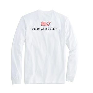 Vineyard Vines White Long Sleeve T-Shirt Men XS